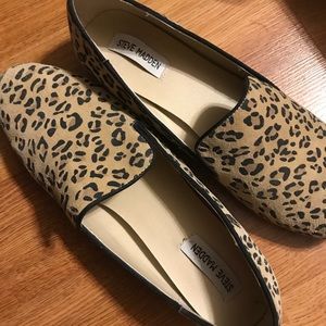 Steve Madden Leopard Print Loafers Size 10 P-HARVI